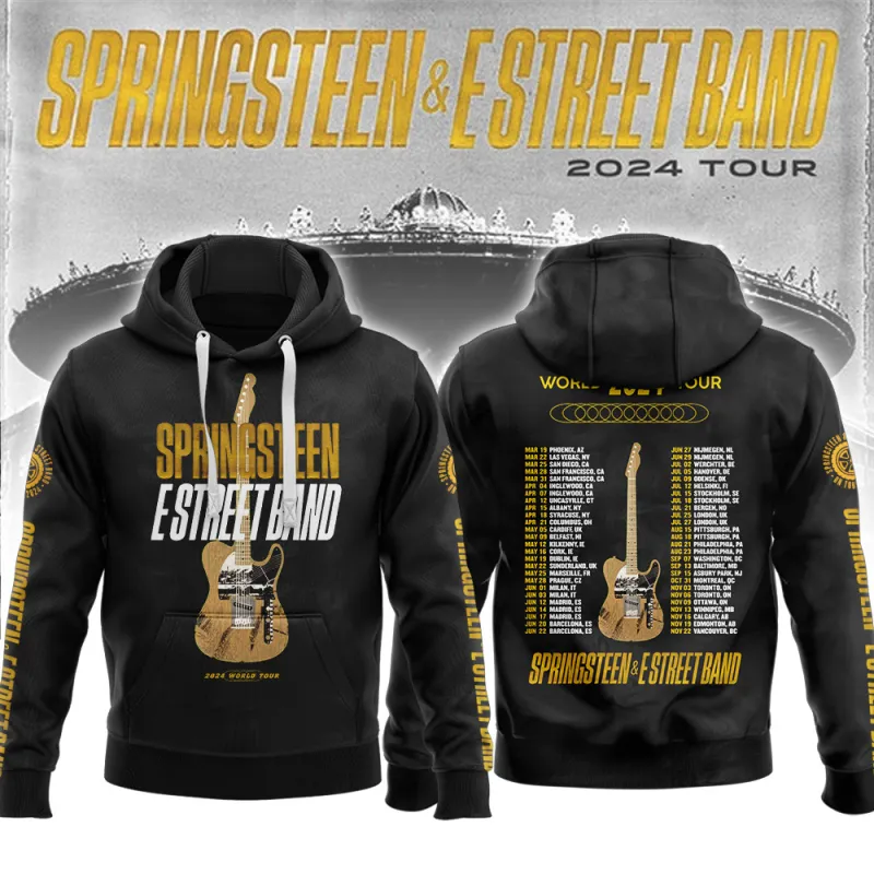 BS080424LNQ7TTT mk2 Bruce Springsteen E Street Band Tour Hoodie Shirt BS080424LNQ7TTT Idea Fanatic