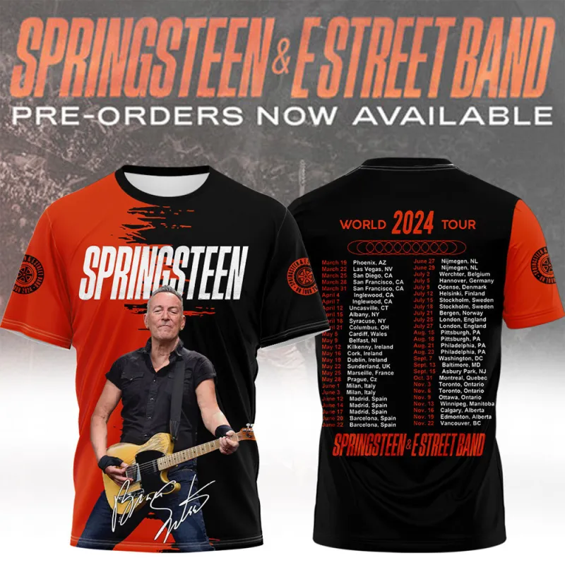 BS090424LNQ7VKH mk ts Bruce Springsteen and The E Street Band 2024 Tour Hoodie Shirt BS090424LNQ7VKH Idea Fanatic