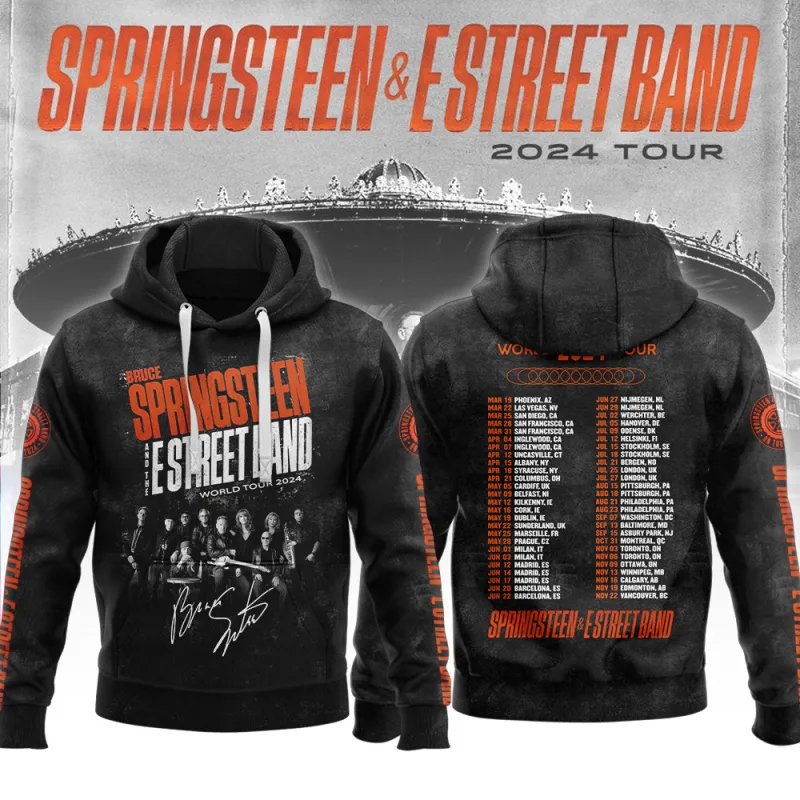 BS090424LNQ8TTT mk2 Bruce Springsteen and The E Street Band 2024 Tour Hoodie Shirt BS090424LNQ8TTT Idea Fanatic