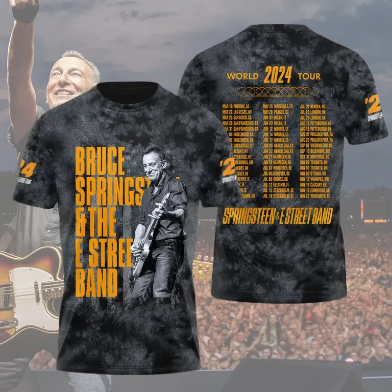 BS160424DVM7 mk Bruce Springsteen 3D Apparel BS160424DVM7 Idea Fanatic