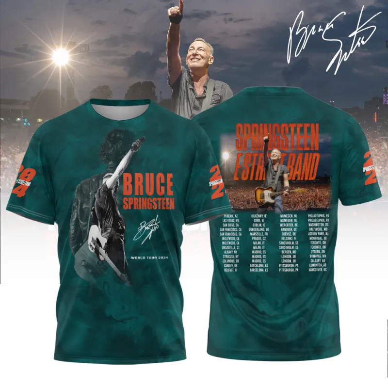 BS220424DVM6TTT mk1 Bruce Springsteen 3D Apparel BS220424DVM6TTT Idea Fanatic