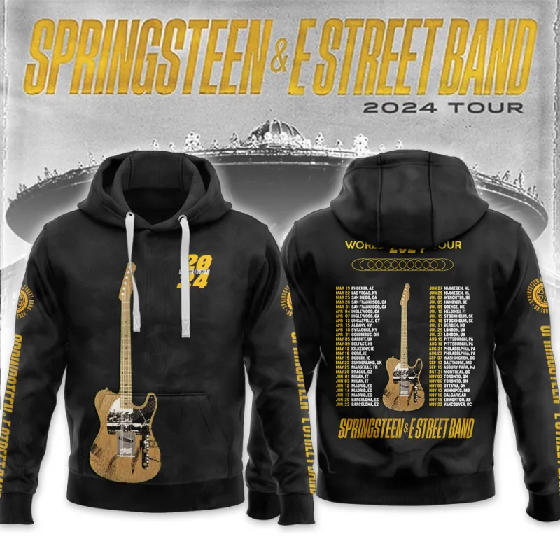 BS220424LNQ6TTT mk2 Bruce Springsteen E Street Band Tour Hoodie Shirt BS220424LNQ6TTT Idea Fanatic