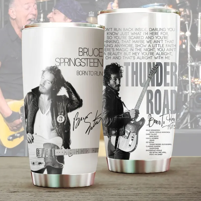 BSP110524L8 mk Bruce Springsteen Tumbler Cup BSP110524L8 Idea Fanatic