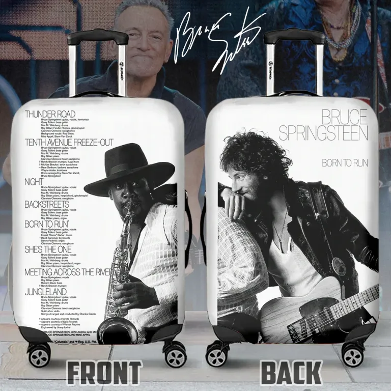 BSS160424DVM6 mk Bruce Springsteen Luggage Cover IDF902215 Idea Fanatic