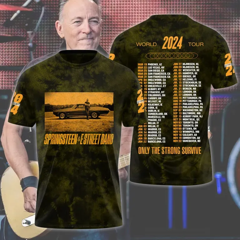 BST210324L33 mk Bruce Springsteen 3D Apparels BST210324L33 Idea Fanatic