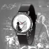 BST210324L39 mk Bruce Springsteen Black Leather Watch IDF892958 Idea Fanatic