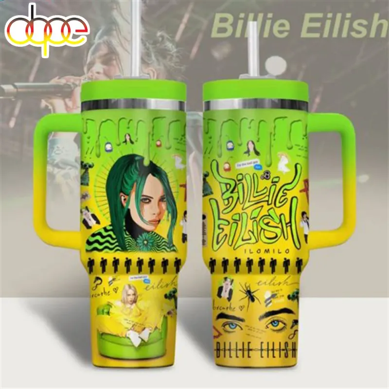 Billie Eilish The Bad Guy Stanley Tumbler soub8y Billie Eilish The Bad Guy Stanley Tumbler IDF180268 Idea Fanatic