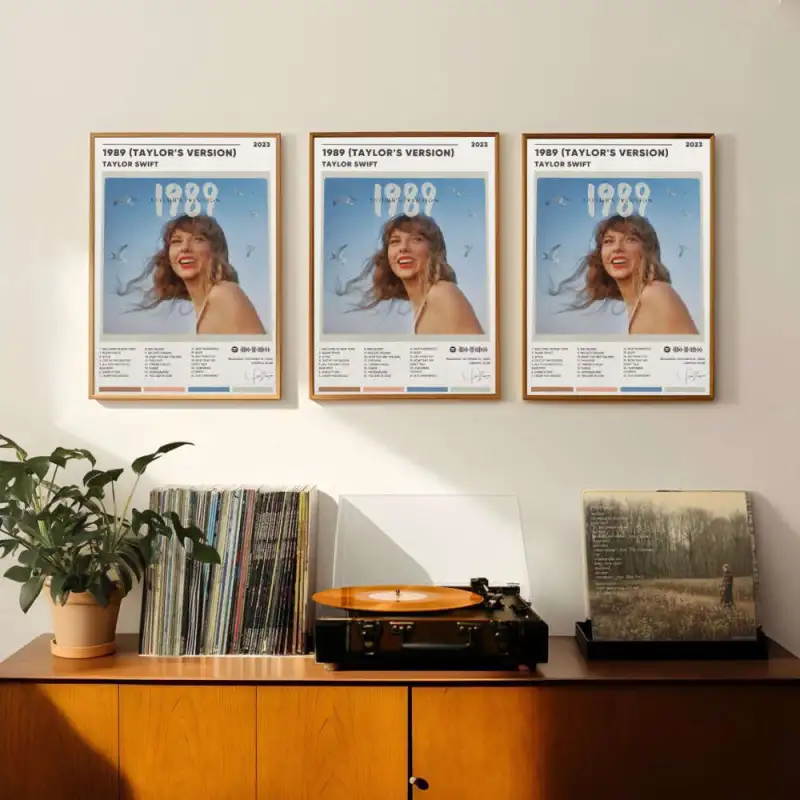 BkWhf3J1 taylor swift posters 1989 taylor s version poster canvas album cover swift poster taylor swift print home decor wall decor gift idea 2 Taylor Swift Posters, 1989 (Taylor's Version) Poster Canvas IDF122497 Idea Fanatic