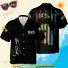 Black Aloha The King Elvis Presley Funny Hawaiian Shirt Gift For Rock Lovers Elvis Presley Funny Hawaiian Shirt IDF157189 Idea Fanatic