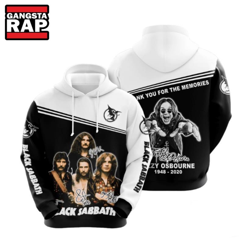 Black Sabbath Ozzy Osbourne Signature Design 3D Hoodie Black Sabbath Ozzy Osbourne Signature Design 3D Hoodie IFDDHD0067 Idea Fanatic