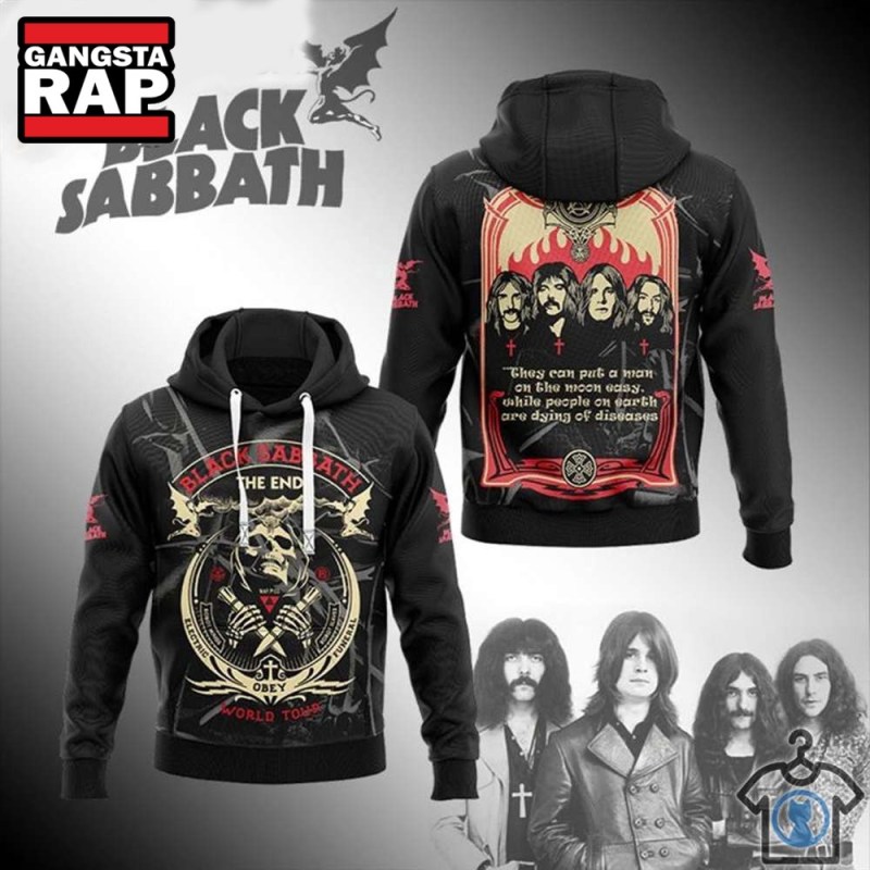 Black Sabbath The End World Tour 3D Hoodie Black Sabbath The End World Tour 3D Hoodie IFDDHD0063 Idea Fanatic