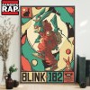 Blink 182 Brisbane QLD 2024 Tour Poster Canvas Art Blink-182 Brisbane QLD 2024 Tour Poster Canvas Art IDFCWA0077 Idea Fanatic