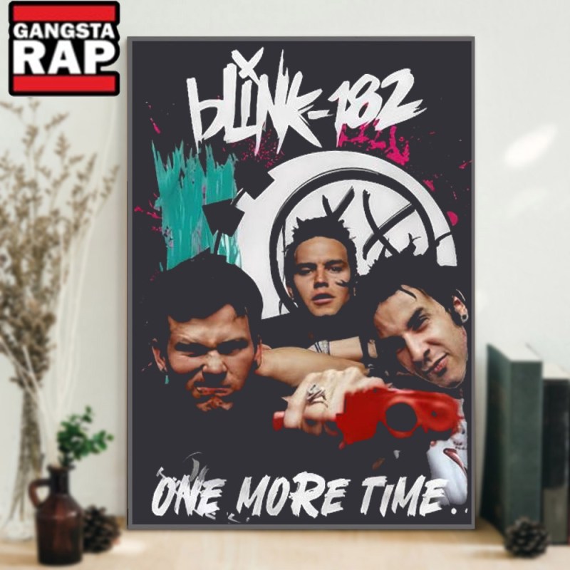 Blink 182 Rock Band One More Time Music Graphics 2024 Poster Canvas Art Blink-182 Rock Band One More Time Music Graphics 2024 Poster Canvas Art IDFCWA0170 Idea Fanatic