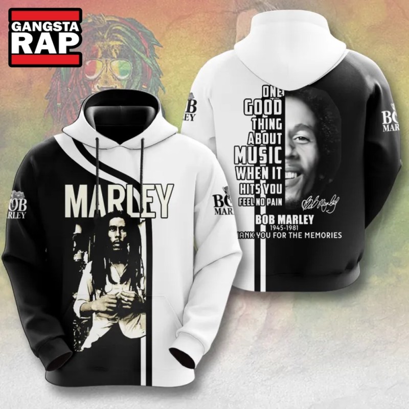 Bob Marley 1945 1981 Thank You For The Memories 3D Hoodie Bob Marley 1945-1981 Thank You For The Memories 3D Hoodie IFDDHD0152 Idea Fanatic