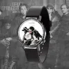 Bruce Springsteen Black Leather Watch TANTN4760 mk 1 Bruce Springsteen Black Leather Watch IDF947040 Idea Fanatic