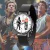 Bruce Springsteen Black Leather Watch HOATT4457 Bruce Springsteen Black Leather Watch IDF947038 Idea Fanatic