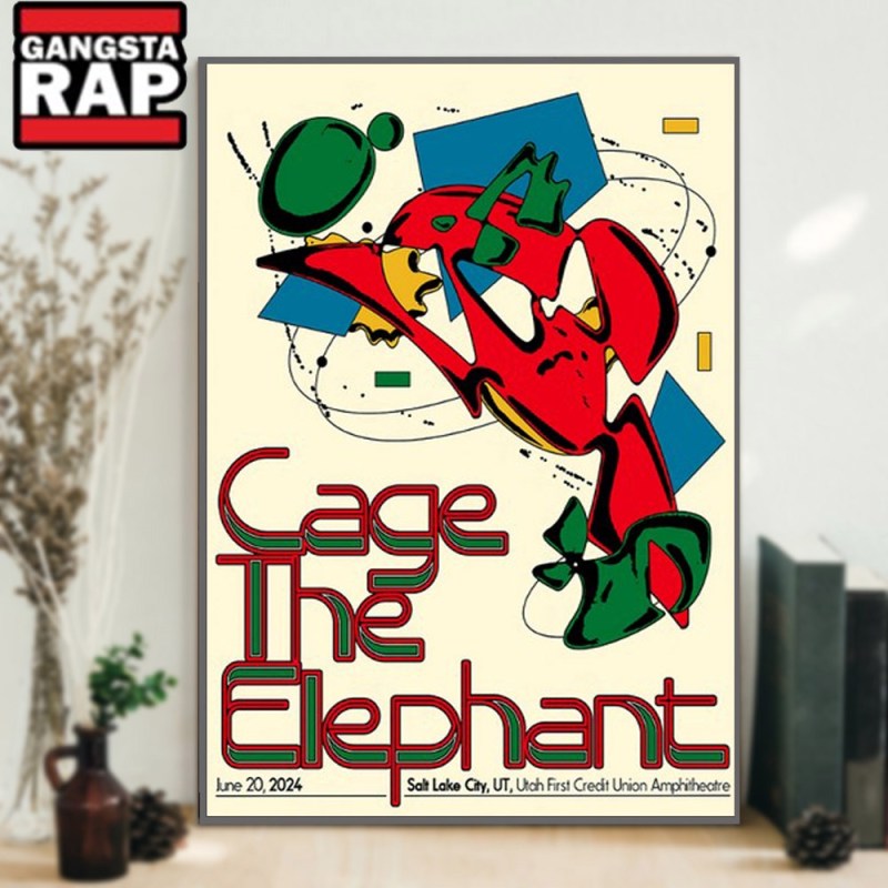 Cage The Elephant June 22 2024 Climate Pledge Arena Seattle WA Poster Canvas Art Cage The Elephant June 22 2024 Climate Pledge Arena Seattle WA Poster Canvas Art IDFCWA0101 Idea Fanatic