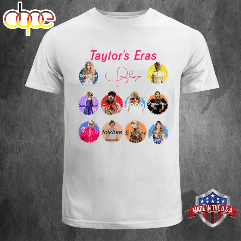 Cheap All Album Taylor Swift Eras Tour T Shirt Perfect Gift Ideas For Taylor Swift Fans Cheap All Album Taylor Swift Eras Tour T Shirt, Perfect Gift Ideas For Taylor Swift Fans IDF182422 Idea Fanatic