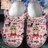 Customized Pretty Singer Taylor Swift Pink Clogs For Kids And Adults Customized Pretty Singer Taylor Swift Pink Clogs IDF77523 Idea Fanatic