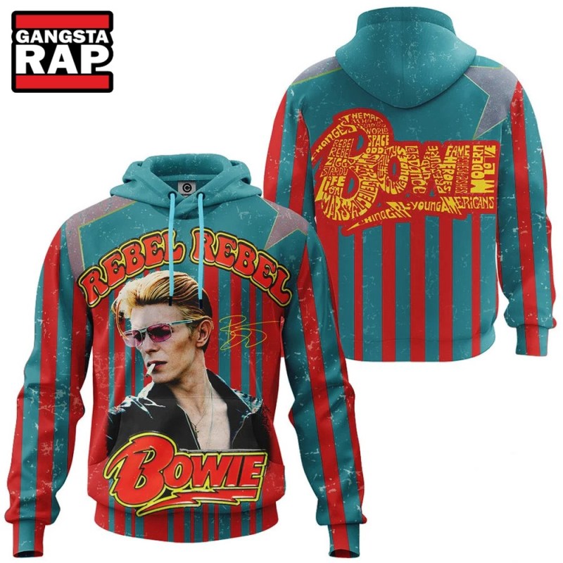 David Bowie Music Fans Graphics Design Hoodie Shirt David Bowie Music Fans Graphics Design Hoodie IFDDHD0024 Idea Fanatic