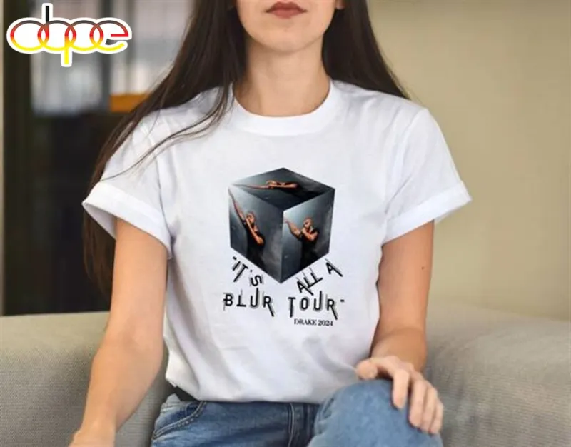 Drake 2024 Its All a Blur Tour Concert Commemorative T Shirt Drake 2024 It's All a Blur Tour Concert Commemorative T-Shirt IDF168428 Idea Fanatic