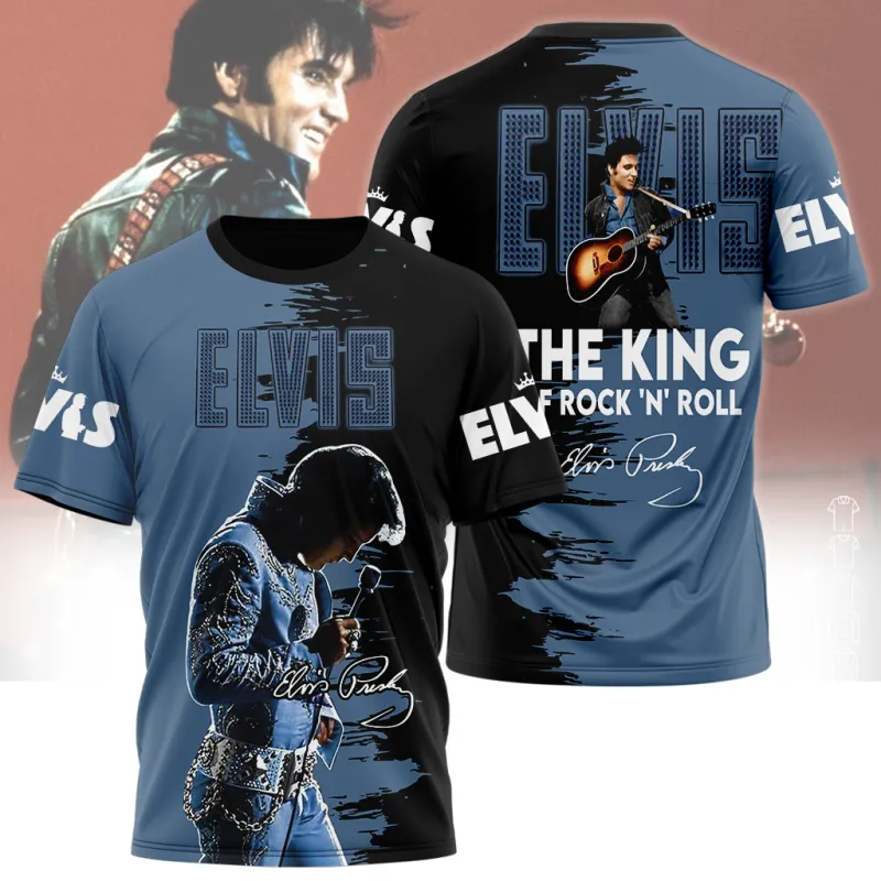 EP010324LNQ21DKD mk Elvis Presley King Of Rock N Roll 3D Hoodie Shirt EP010324LNQ21DKD Idea Fanatic