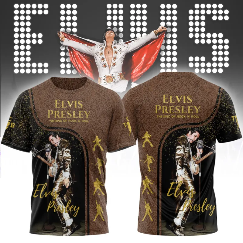 EP020224LNQ14TTT mk1 Elvis Presley King Of Rock N Roll 3D Hoodie Shirt EP020224LNQ14TTT Idea Fanatic