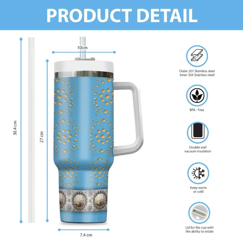 EP020224LNQ6TTT mk5 Elvis Presley Design Vacuum Insulated Stanley Tumbler EP020224LNQ6TTT Idea Fanatic