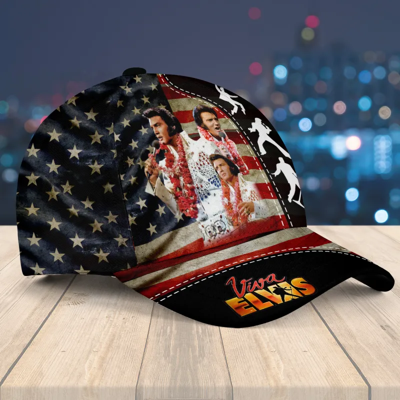 EP03012024M6DKD mk2 1 Elvis Presley Custom Cap EP03012024M6DKD Idea Fanatic