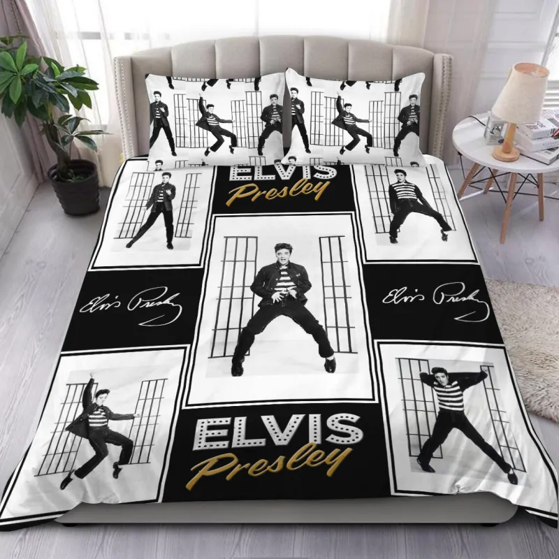 EP060124DHN4DKD MK 1 Elvis Presley Bedding Set EP060124DHN4DKD Idea Fanatic