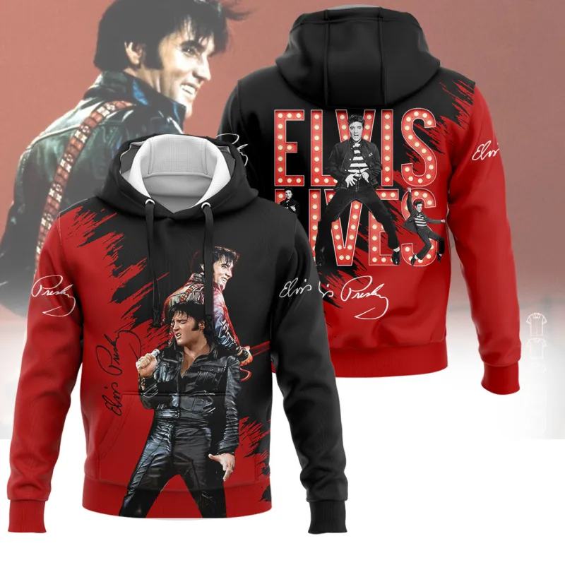 EP080324LNQ4DKD mk1 Elvis Presley 3D Hoodie Shirt EP080324LNQ4DKD Idea Fanatic