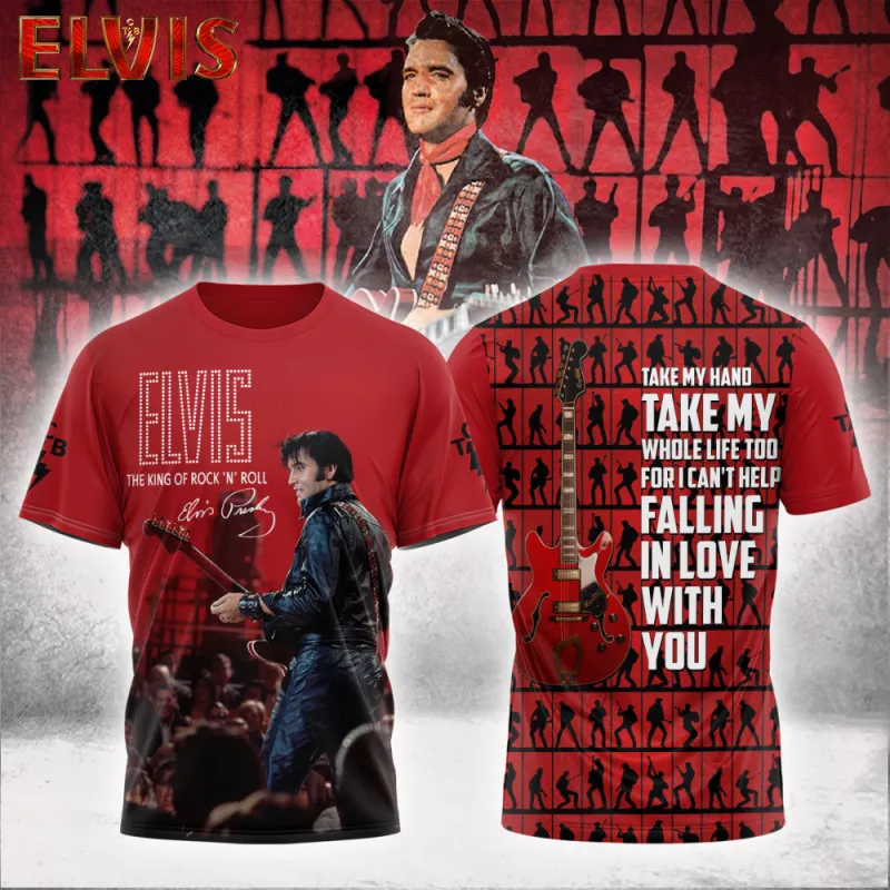 EP09012024LNQ10TTT ts 1 Elvis Presley Golden Suit King Of Rock Hoodie Shirt EP09012024LNQ10TTT Idea Fanatic