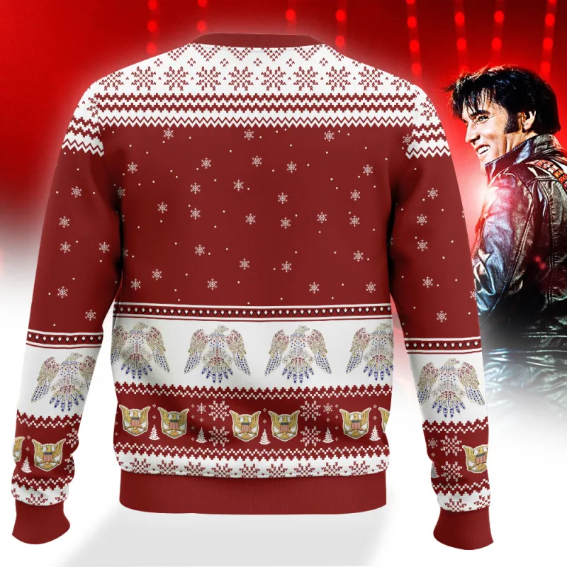 EP090124LNQ4TTT mk back 1 Elvis Presley Ugly Sweater EP090124LNQ4TTT Idea Fanatic