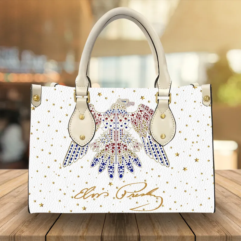 EP100124LNQ4TTT mk2 white 1 Elvis Presley Eagle Rhinestones Leather HandBag IDF870922 Idea Fanatic