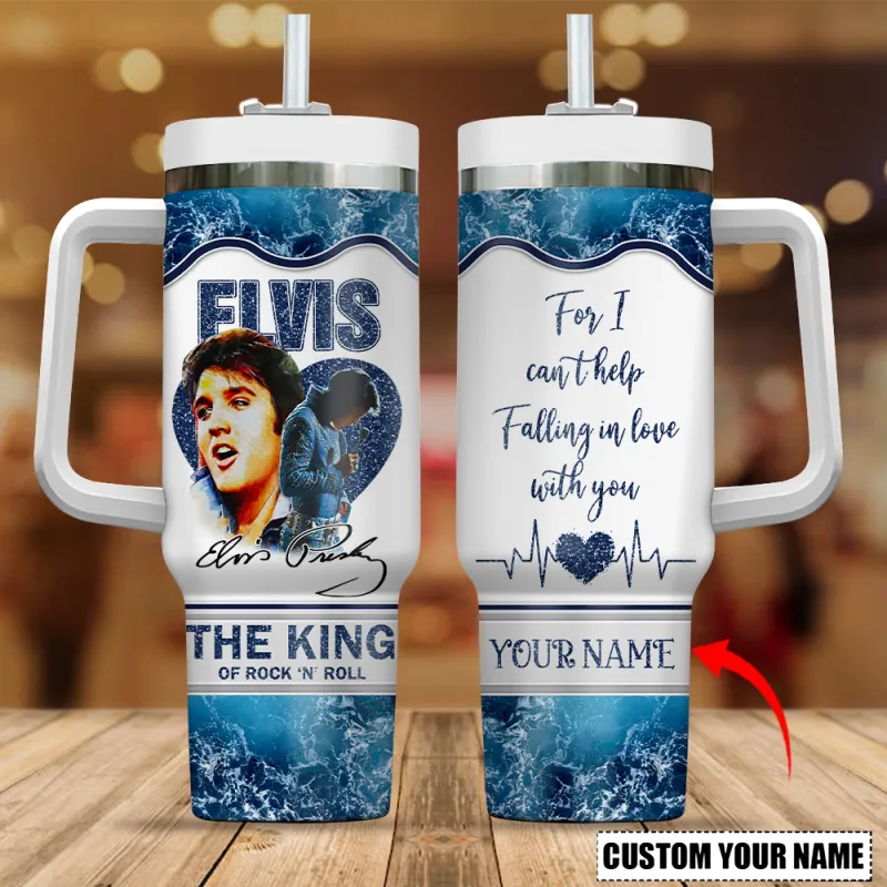 EP110324VKH3 mk 1 Elvis Presley Custom Name Stanley Tumbler EP110324VKH3 Idea Fanatic