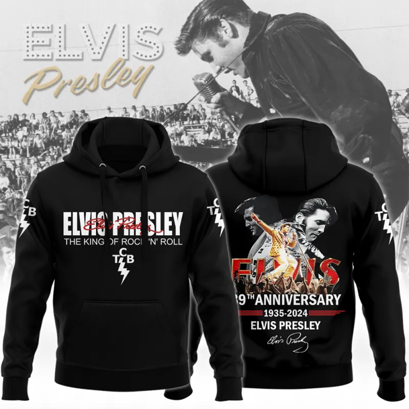 EP120324LNQ19VKH mk hd Elvis Presley The King Of Rock N Roll Hoodie Shirt EP120324LNQ19VKH Idea Fanatic