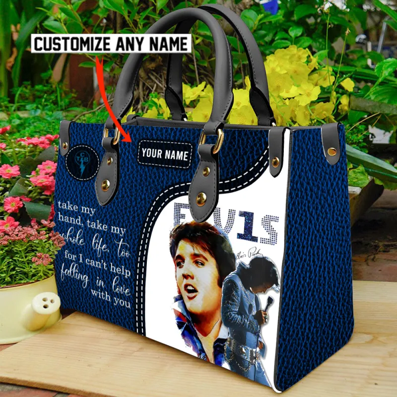 EP150124DHN7DKD mk4 1 Elvis Presley Personalized Leather Handbag IDF871425 Idea Fanatic