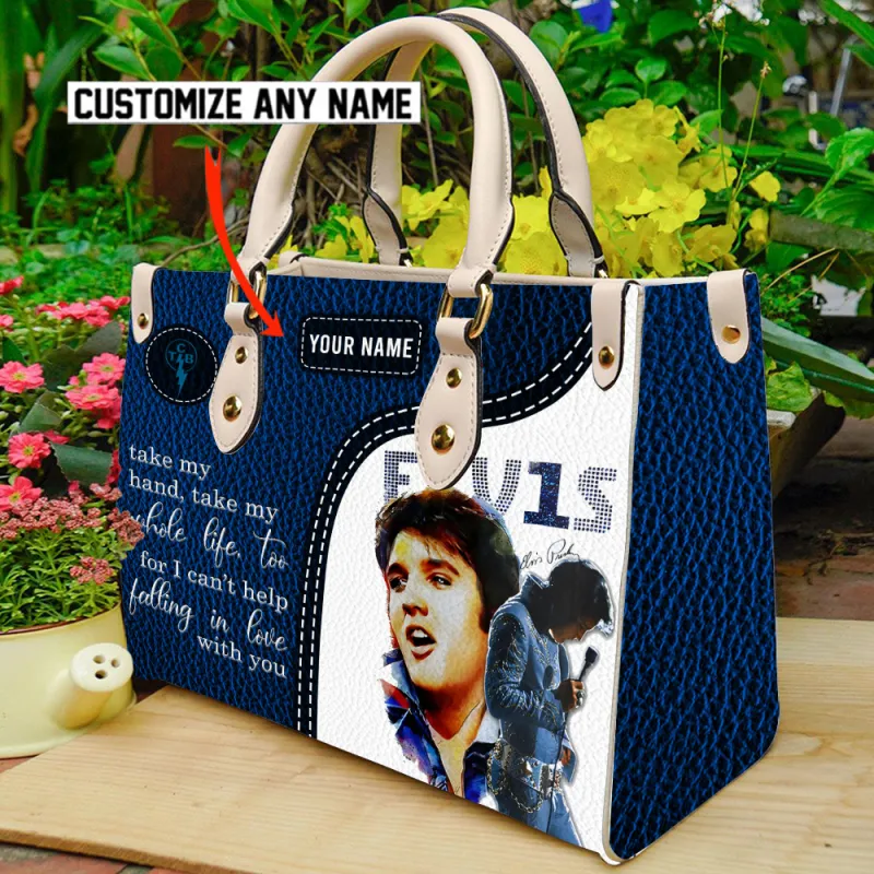 EP150124DHN7DKD mk5 1 Elvis Presley Personalized Leather Handbag IDF871425 Idea Fanatic