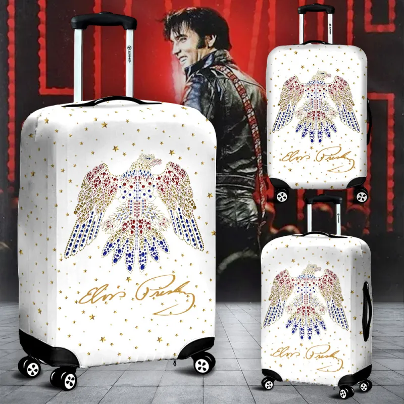 EP150124LNQ1TTT mk1 1 Elvis Presley Eagle Rhinestones Luggage Cover IDF871369 Idea Fanatic