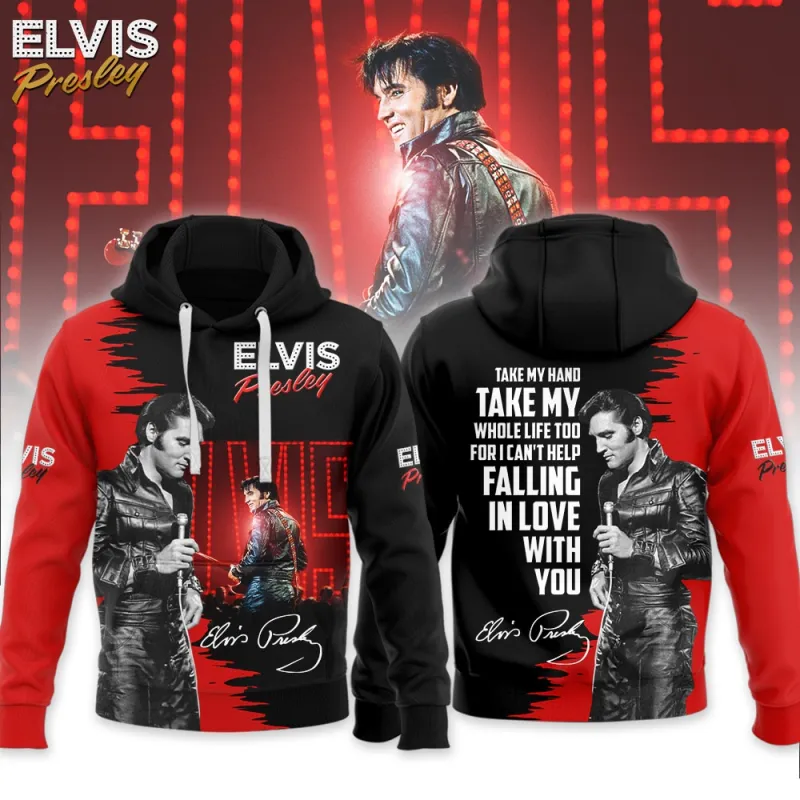 EP150424LNQ12TTT mk2 Elvis Presley 3D Hoodie Shirt EP150424LNQ12TTT Idea Fanatic