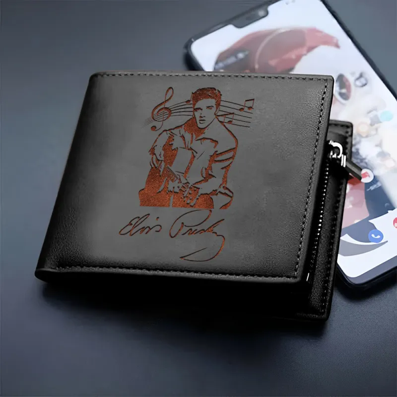 EP160124DHN8DKD mk1 1 Elvis Presley Leather Wallet IDF871623 Idea Fanatic