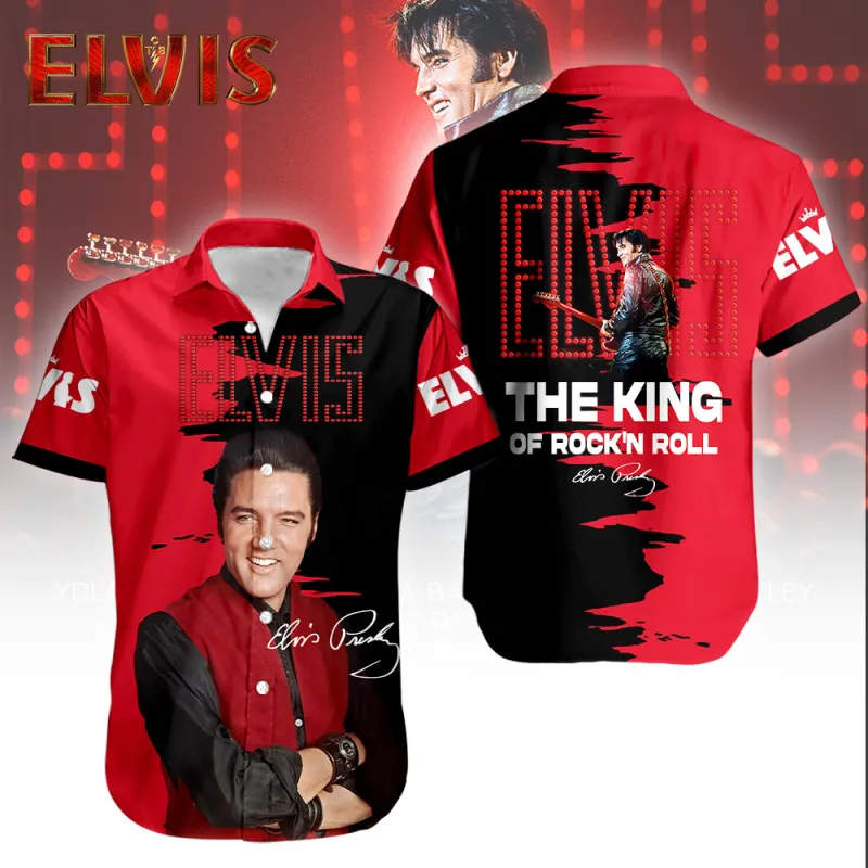 EP170124LNQ16TTT hws 1 Elvis Presley The King Of Rock N Roll 3D Shirt Hoodie EP170124LNQ16TTT Idea Fanatic