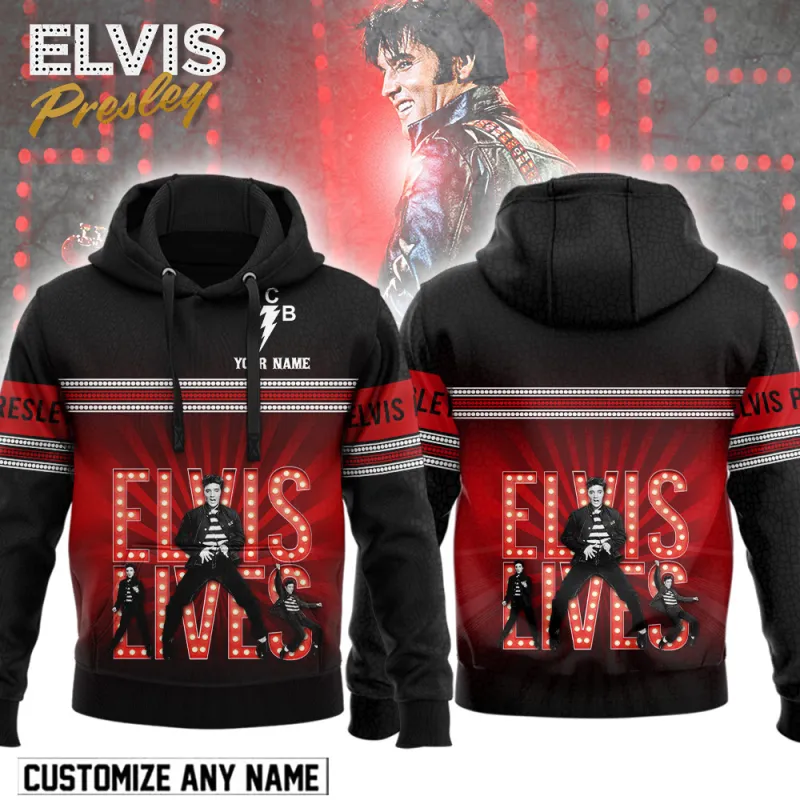 EP170124LNQ6TTT hoodie 1 Elvis Presley The King Of Rock N Roll Custom 3D Shirt Hoodie EP170124LNQ6TTT Idea Fanatic