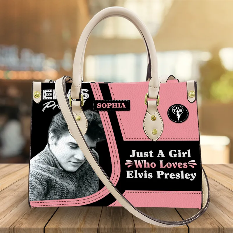 EP190324LNQ16TTT mk4 white Elvis Presley Leather HandBag IDF887794 Idea Fanatic