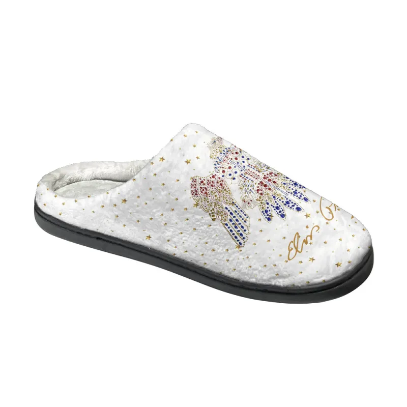 EP220124LNQ4TTT mk4 L 1 Elvis Presley Eagle Rhinestones Cozy Unisex Winter Slippers EP220124LNQ4TTT Idea Fanatic