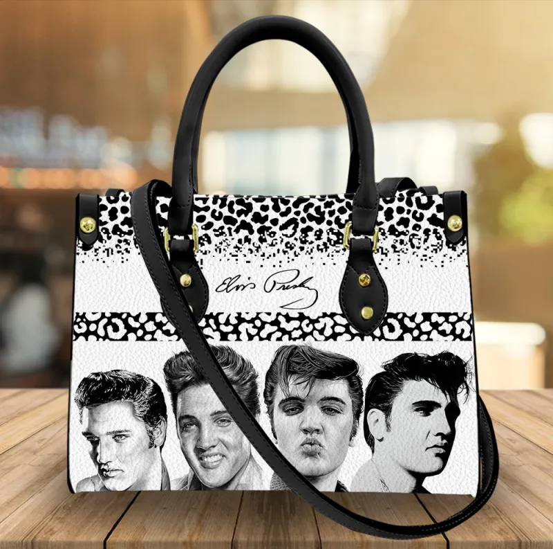 EP220124LNQ6TTT mk3 black 1 Elvis Presley Enimal Print Leather HandBag IDF872731 Idea Fanatic