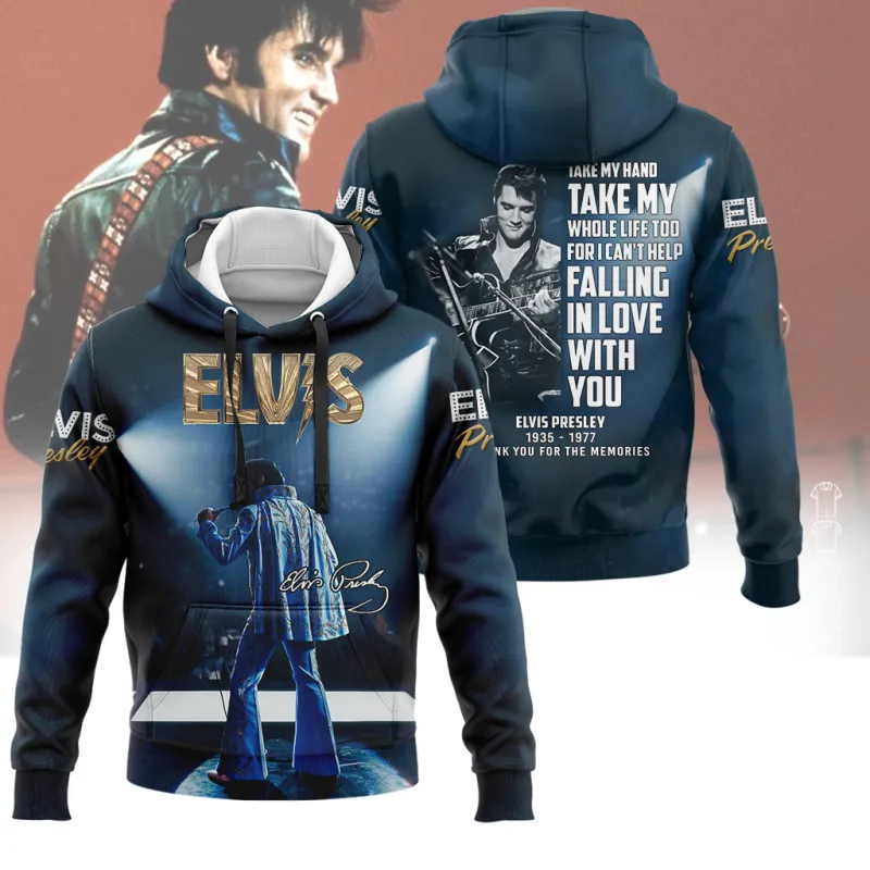 EP220224LNQ14DKD mk1 Elvis Presley The King Of Rock N Roll Hoodie 3D Shirt EP220224LNQ14DKD Idea Fanatic