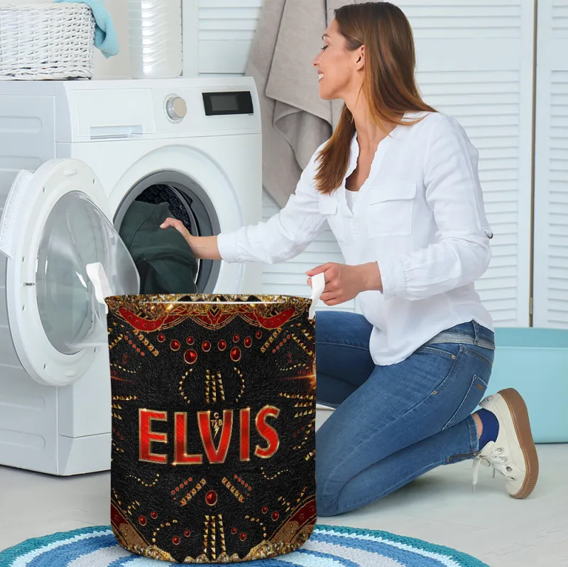 EP220224LNQ5TTT mk3 Elvis Presley Rhinestones Laundry Basket EP220224LNQ5TTT Idea Fanatic