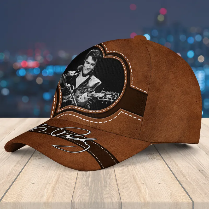 EP230124DHN5DKD mk1 1 Elvis Presley Brown Baseball Cap EP230124DHN5DKD Idea Fanatic