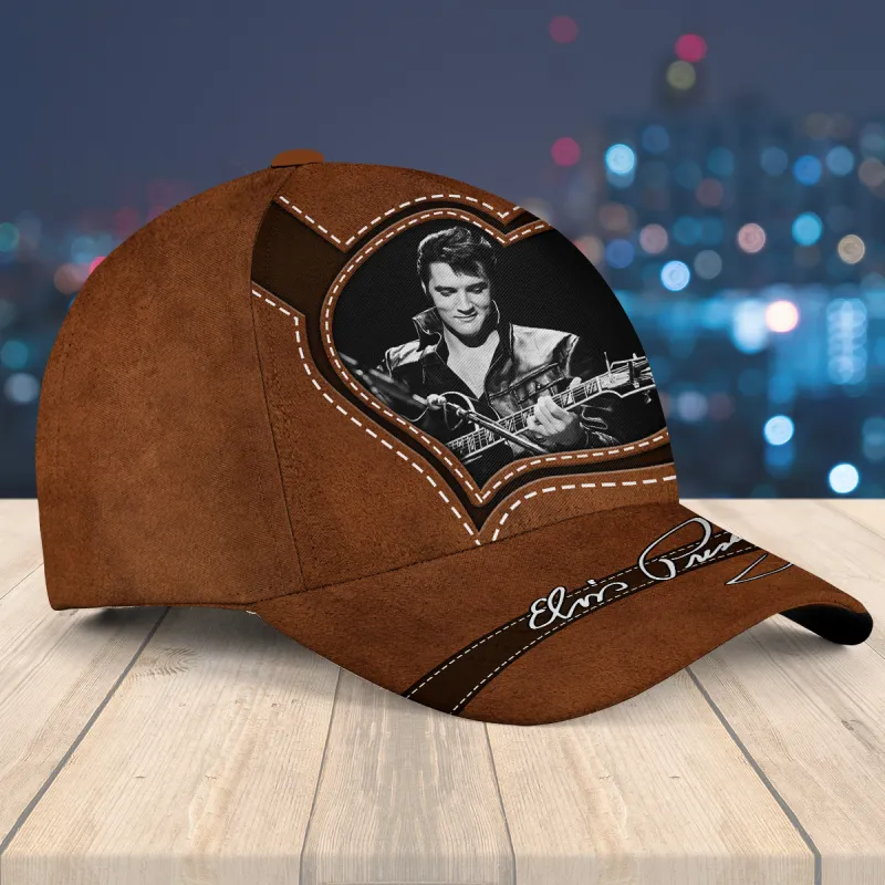 EP230124DHN5DKD mk2 1 Elvis Presley Brown Baseball Cap EP230124DHN5DKD Idea Fanatic